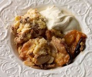 The Hairy Bikers' apricot & almond crumble recipe